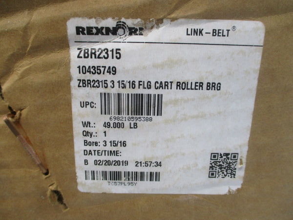 REXNORD 10435749 ZBR2315 3-15/16" NSMP