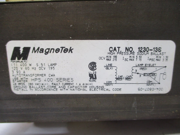 MAGNETEK 1230-13S 120V 3.90A (AS PICTURED) NSNP