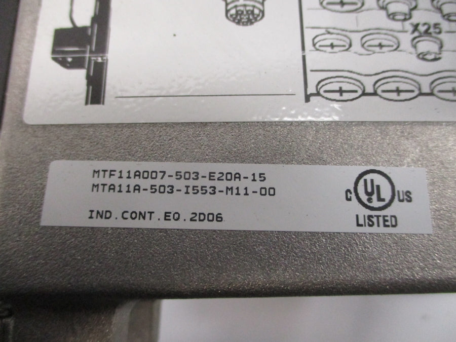 SEW-EURODRIVE MTF11A007-503-E20A-15 MTA11A-503-I553-M11-00 380-500VAC 1.9A NSNP