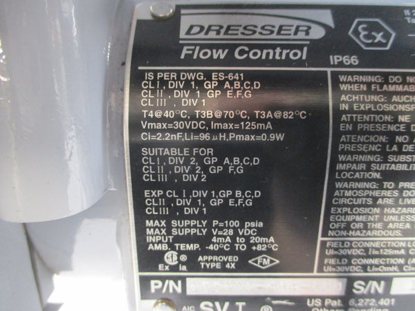 MASONEILAN 35-35112 055000-484-888 7-15PSI 1" NSNP