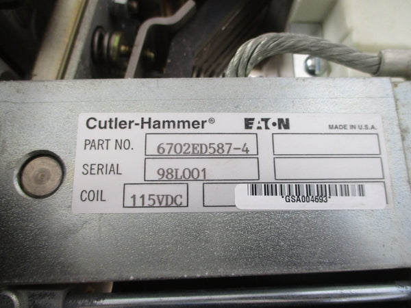 EATON 6702ED587-4 115VDC NSNP
