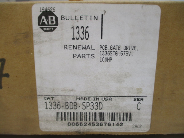 ALLEN BRADLEY 1336-BDB-SP33D SER. C 575V REV. 24 NSMP