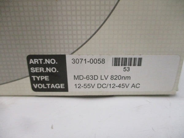 WESTERMO 3071-0058 MD-63DLV820NM 12-45VAC NSMP