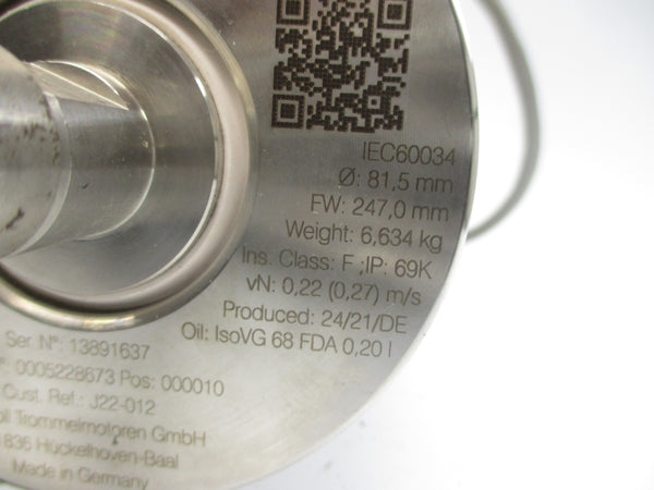 INTEROLL DM0080 230/460V 0.65/0.38A NSNP