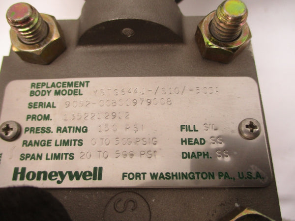 HONEYWELL YSTG644-/S1G/-00000-MB.F1C3-513A 11-42VDC 0-125PSI NSNP