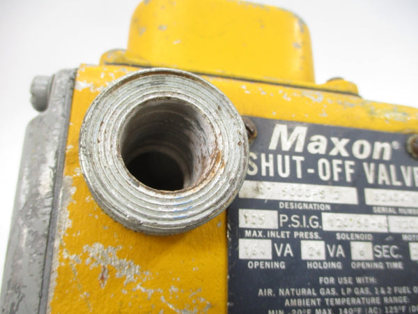 MAXON 5000-S2 120V 125PSI 1" UNMP