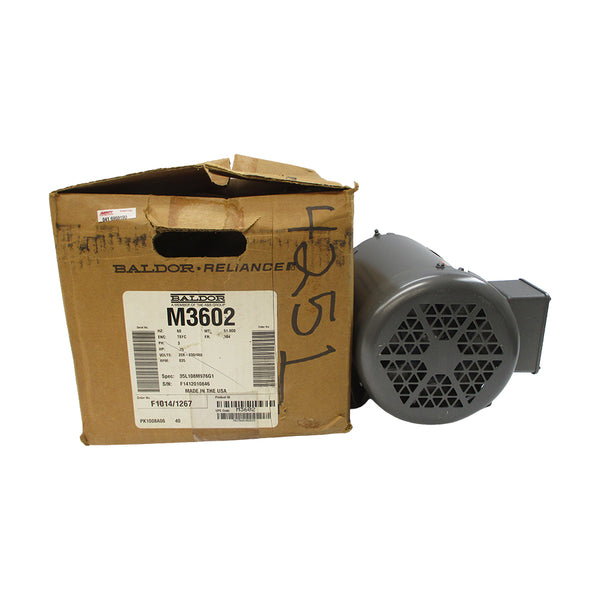 BALDOR M3602 35L108M976G1 208-230/460V 3.1-3.2/1.6A NSMP