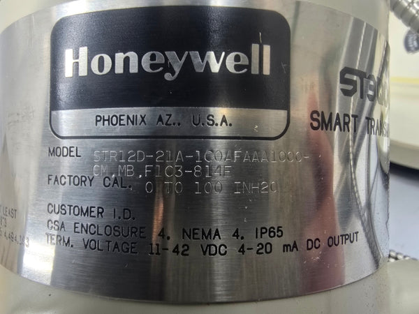 HONEYWELL STR12D-21A-1C0AFAAA1000-CM.MB.F1C3-814E 11-42VDC 285PSI NSNP