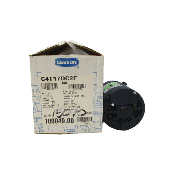 LEESON 100049.00 C4T17DC2F 208-230/460V 1.9-2/1A NSMP