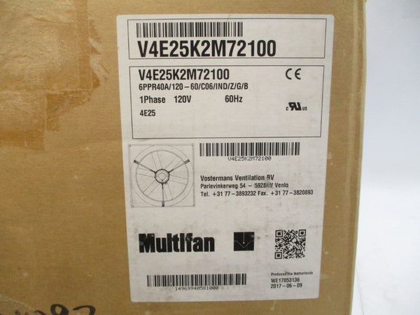 VOSTERMANS V4E25K2M72100 4E25 120V 1.0A NSMP