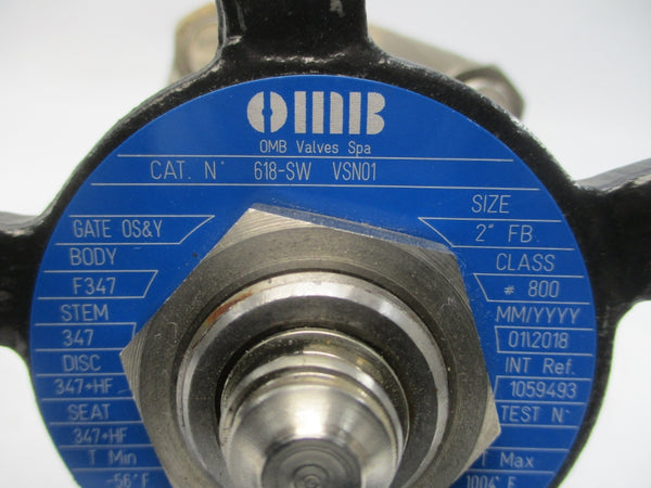 OMB 800 18-SW VSN01 971/1914PSI 2" NSNP