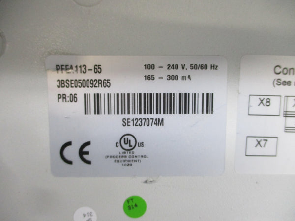 ABB PFEA113-65 3BSE050092R65 100-240V NSNP