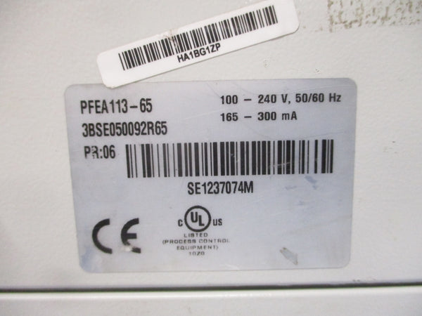 ABB PFEA113-65 3BSE050092R65 100-240V NSNP