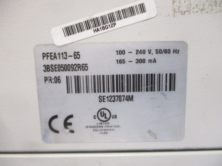 ABB PFEA113-65 3BSE050092R65 100-240V NSNP