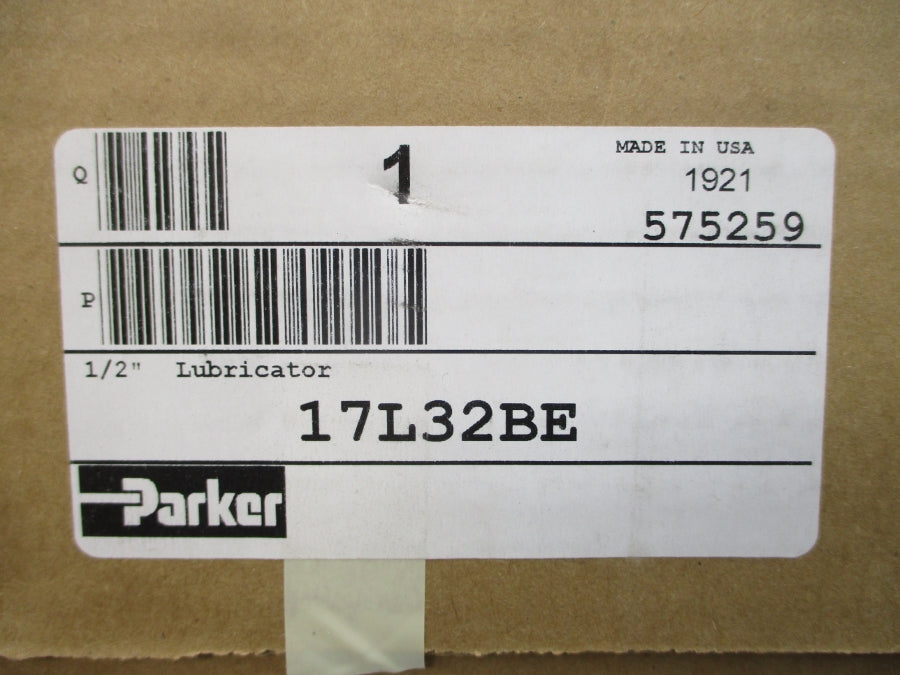 PARKER 17L32BE 150PSI 1/2" NSMP