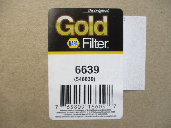 NAPA GOLD FILTER 6639 546639 NSMP