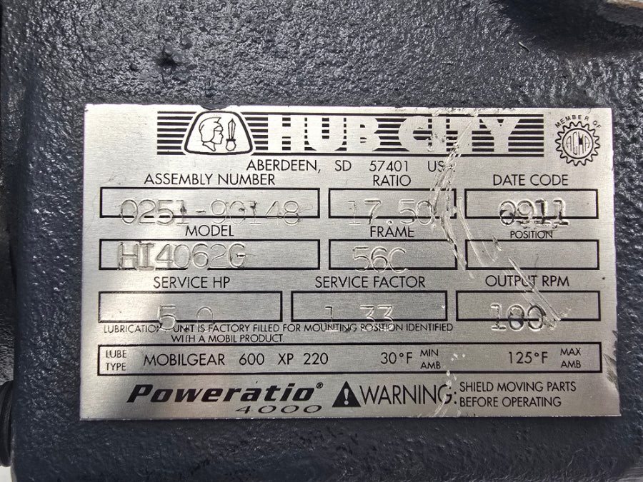 HUB CITY 0251-90148 HI4062G NSNP