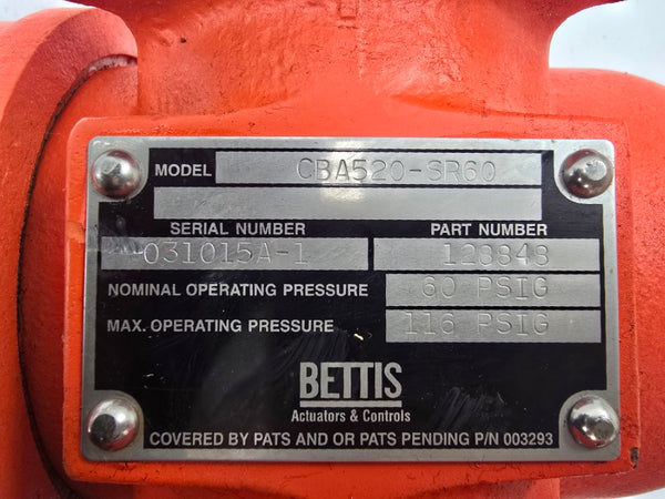BETTIS CBA520-SR60 128848 60/116PSI NSNP