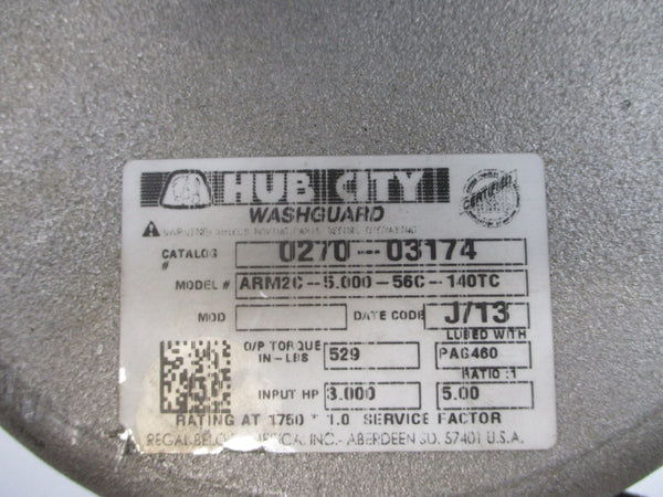 HUB CITY 0270-03174 ARM2C-5.000-56C-140TC UNMP
