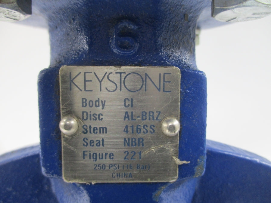 KEYSTONE 221 250PSI 6" UNMP