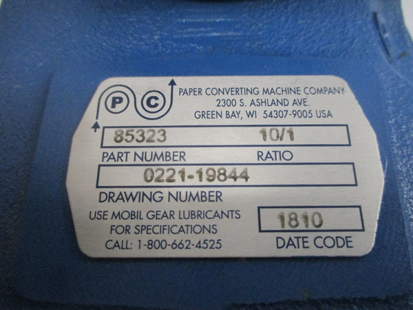 PAPER CONVERTING MACHINE COMPANY 85323 NSNP