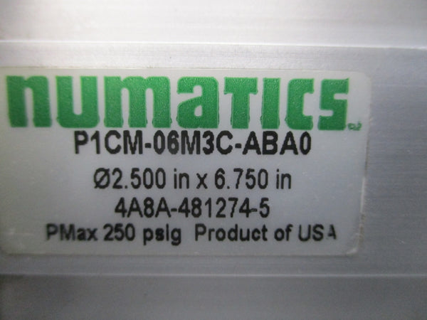 NUMATICS P1CM-06M3C-ABA0 250PSI NSNP