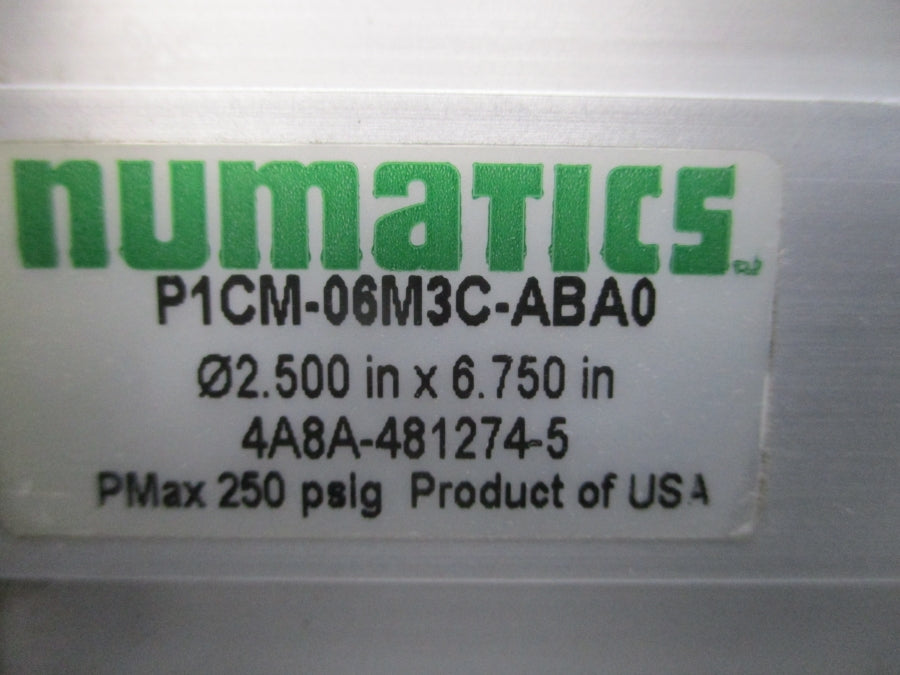 NUMATICS P1CM-06M3C-ABA0 250PSI NSNP