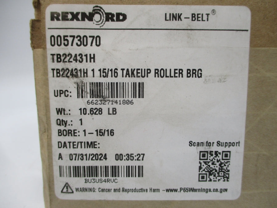REXNORD 00573070 TB22431H 1-15/16" NSFS