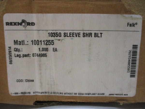 REXNORD 10011255 0744985 NSMP