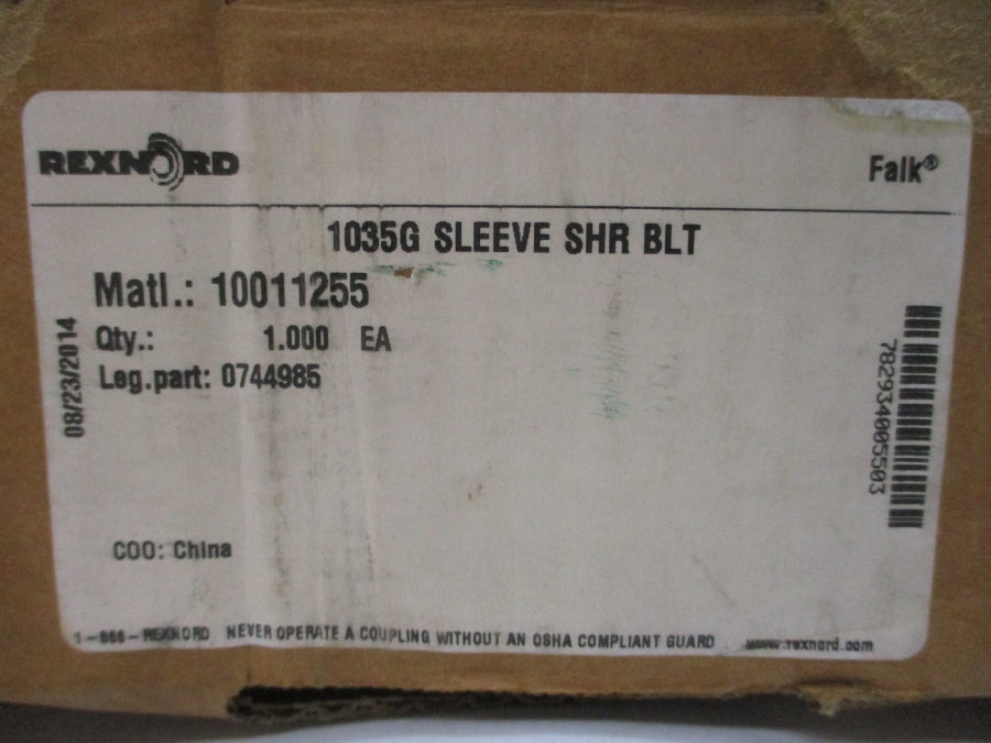 REXNORD 10011255 0744985 NSMP