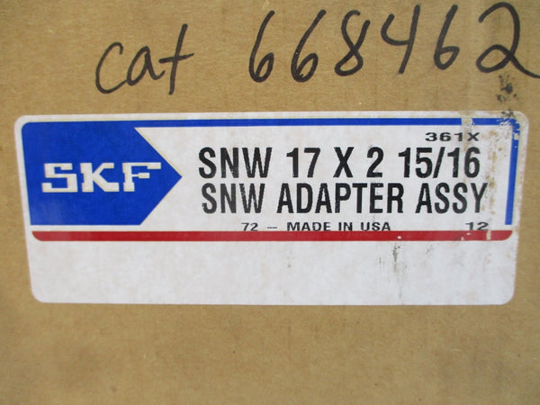 SKF SNW17X2-15/16 NSMP