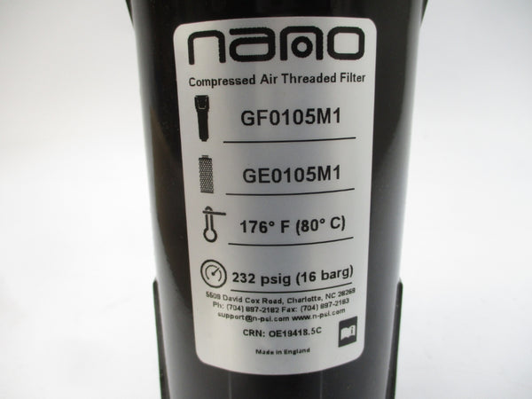 NAMO GF0105M1 232PSI 1" NSMP