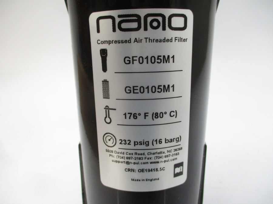 NAMO GF0105M1 232PSI 1" NSMP