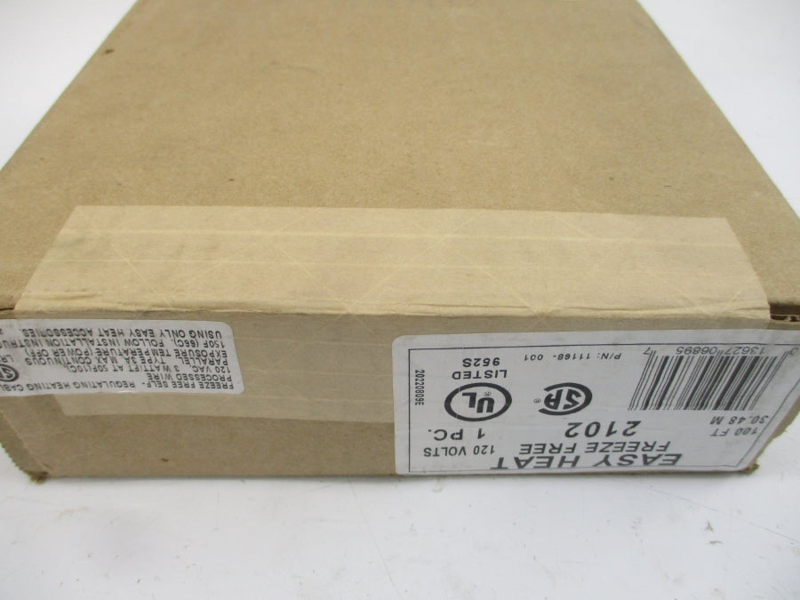EASY HEAT 2102 11168-001 120V 100' NSFS
