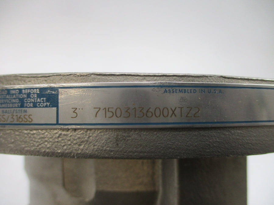 JAMESBURY 7150313600XTZ2 170/275PSI 3" NSNP