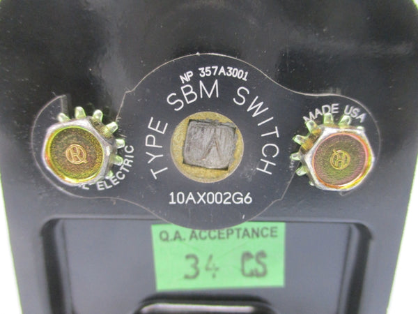 GENERAL ELECTRIC 10AX002G6 NSMP