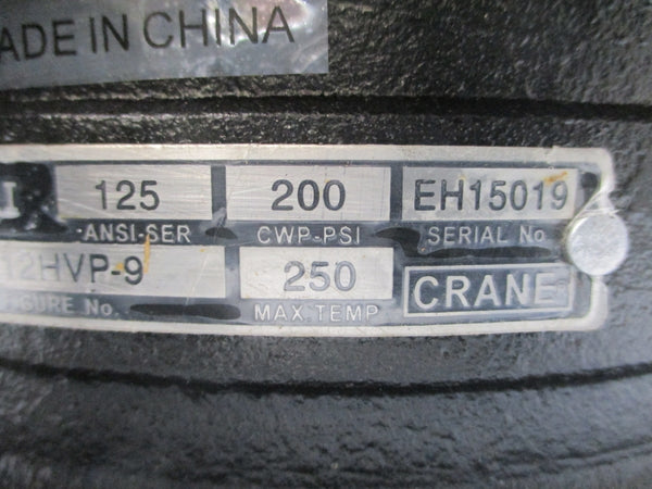 CRANE G12HVP-9 200PSI 8" NSNP