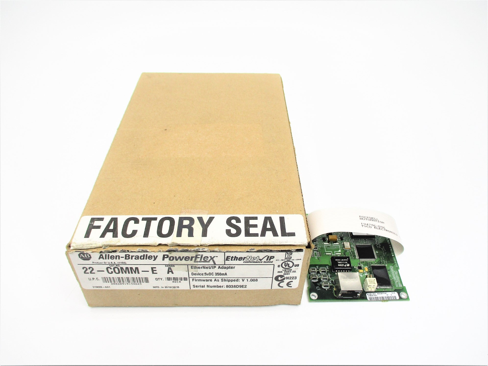 ALLEN BRADLEY 22-COMM-E SER. A F/W V1.008 5VDC NSMP
