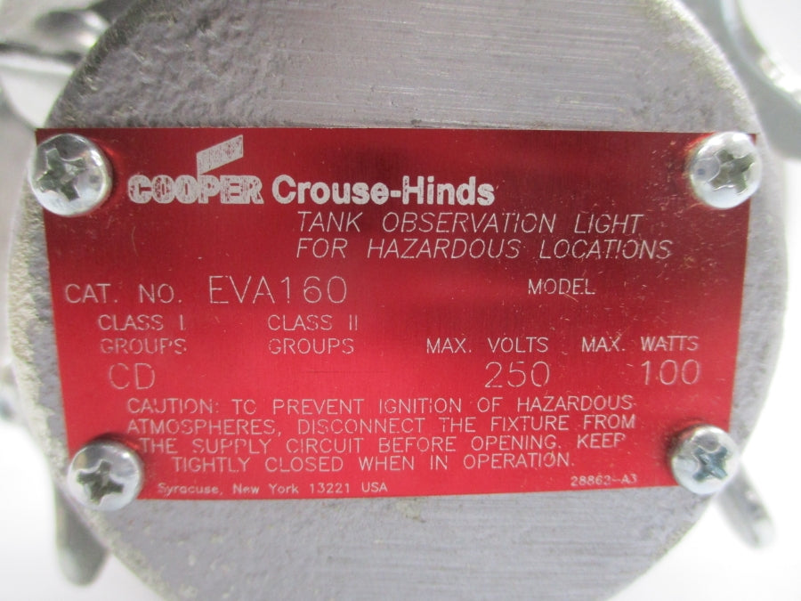 COOPER CROUS-HINDS EVA160 250V NSNP