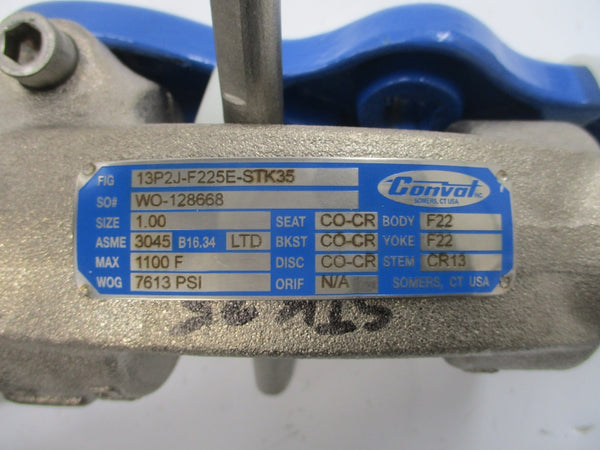 CONVAL 13P2J-F225E-STK35 7613PSI 1.00" NSNP