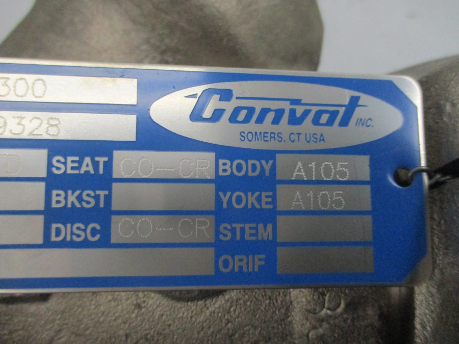 CONVAL 12C2-1058J-6300 5388PSI 2.00" NSNP