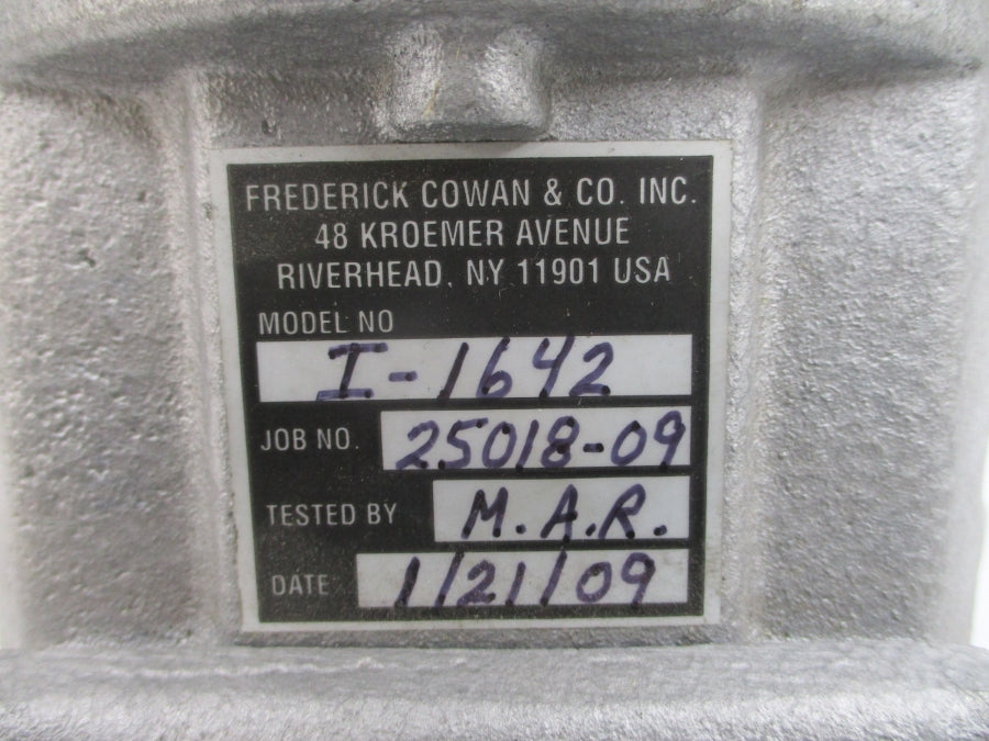 FREDERICK COWAN I-1642 90V NSNP