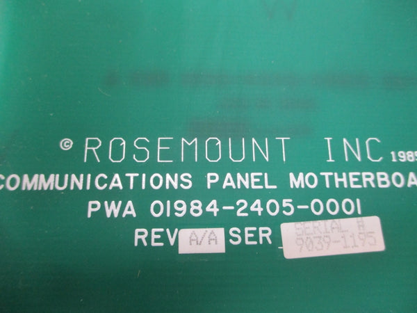 ROSEMOUNT 01984-2409-0001 REV. C/C UNMP