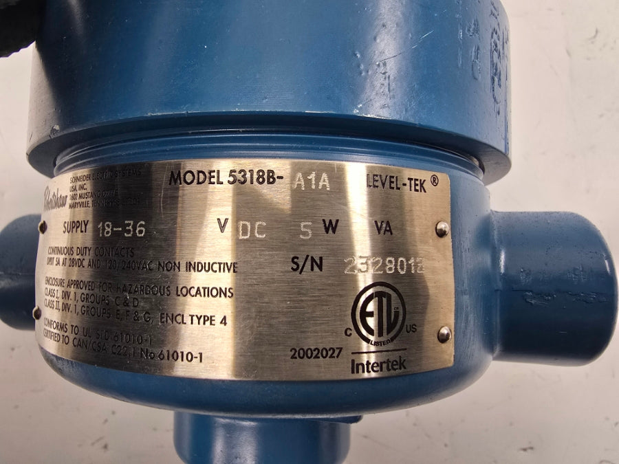 ROBERTSHAW 5318B-A1A 18-36VDC 5A NSNP