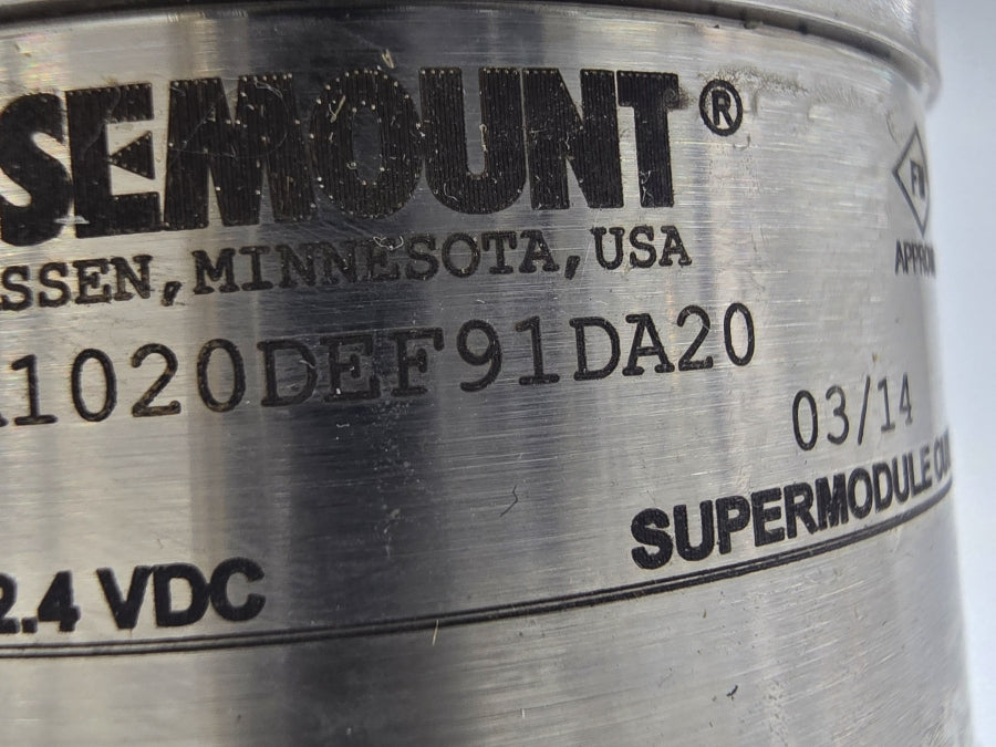 ROSEMOUNT 3051SAL2CG2AA1A1020DEF91DA20 10.5-42.4VDC 9PSI NSNP