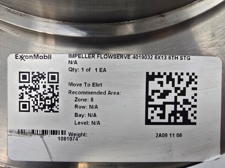 IMPELLER 4019032 1081074 48944473G 6X13 NSNP