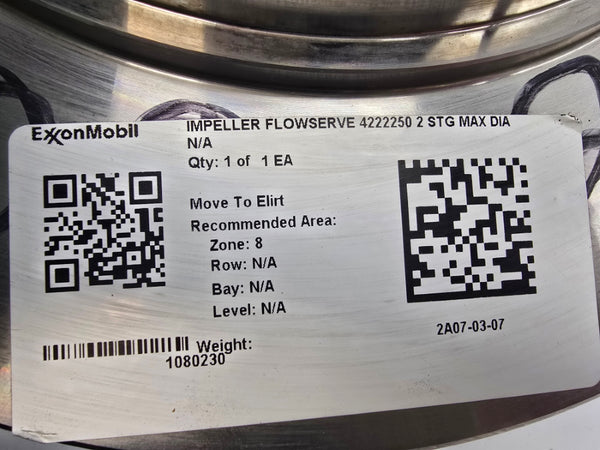 IMPELLER 4222250 1080230 48965012F 6X10X13M NSNP