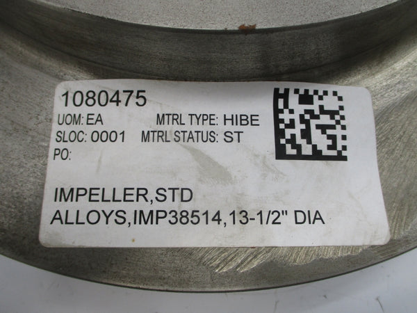 IMPELLER IMP38514 1080475 A01-2871 3X6X13-1/2 NSNP