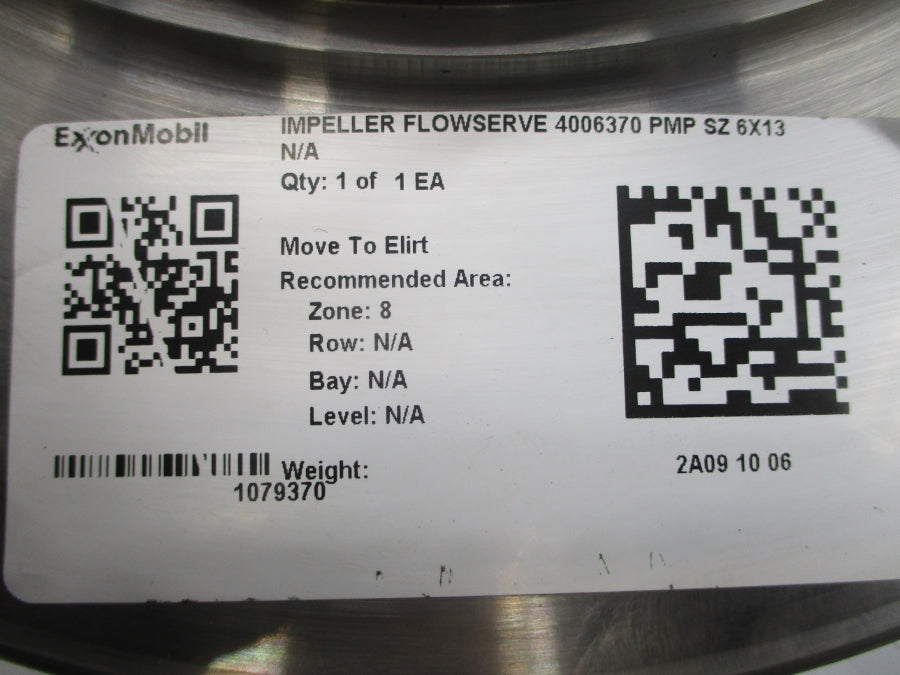 IMPELLER 4006370 1079370 48944473R 6X13 NSNP