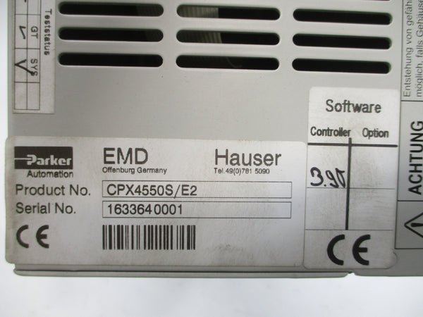 PARKER CPX4550S/E2 COMPAX-S 380-480VAC NSNP